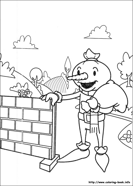 Bob the Builder coloring picture